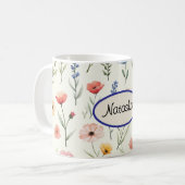 Mug Fleurs sauvages d'été (Devant gauche)