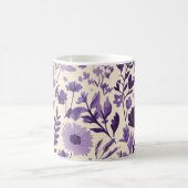 Mug Fleurs sauvages en nuances de violet 💜 (Centre)