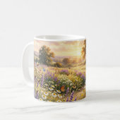 Mug Fleurs sauvages et une mignonne maisonnette (Devant gauche)