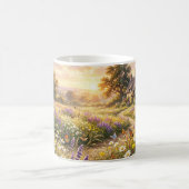 Mug Fleurs sauvages et une mignonne maisonnette (Centre)