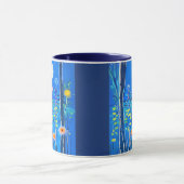 Mug Fleurs sauvages sous Pleine lune (Centre)