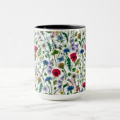 Mug Fleurs sauvages sur blanc cassé (Centre)