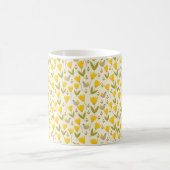 Mug Fleurs scandinaves simples et Motif d'oiseaux (Centre)
