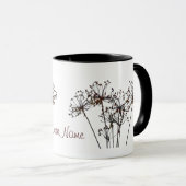 Mug Fleurs séchées à l'aquarelle (Devant droit)