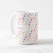 Mug Fleurs simples (Devant gauche)
