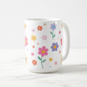 Mug Fleurs simples (Devant droit)