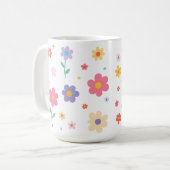 Mug Fleurs simples (Devant gauche)