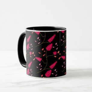 Mug Fleurs simples colorées Motif floral