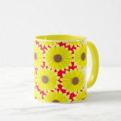 Mug Fleurs Sun (Devant droit)
