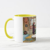 Mug Fleurs sur le rebord de la fenêtre par Carl Larsso (Gauche)