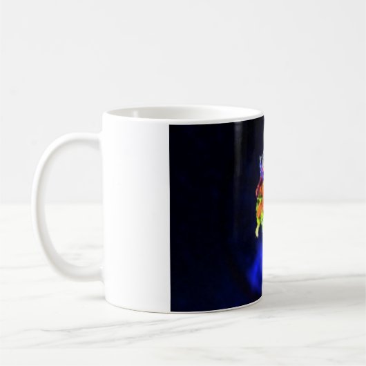 Mug Fleurs sur le visage (Gauche)