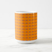Mug Fleurs sur orange (Centre)