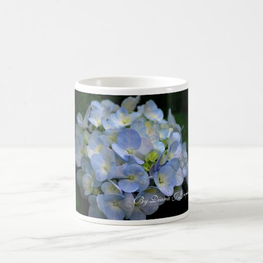 Mug Fleurs Tasse-Bleues d'hortensia (Centre)
