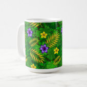 Mug fleurs tropicales (Devant gauche)