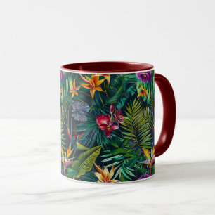 Mug Fleurs tropicales