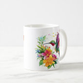 Mug Fleurs tropicales des colibris (Devant droit)