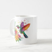 Mug Fleurs tropicales des colibris (Devant gauche)