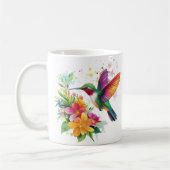 Mug Fleurs tropicales des colibris (Gauche)
