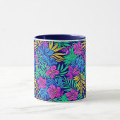 Mug Fleurs tropicales lumineuses (Centre)