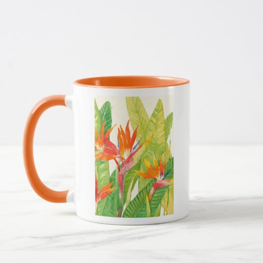 Mug Fleurs tropicales | Oiseau du paradis (Gauche)