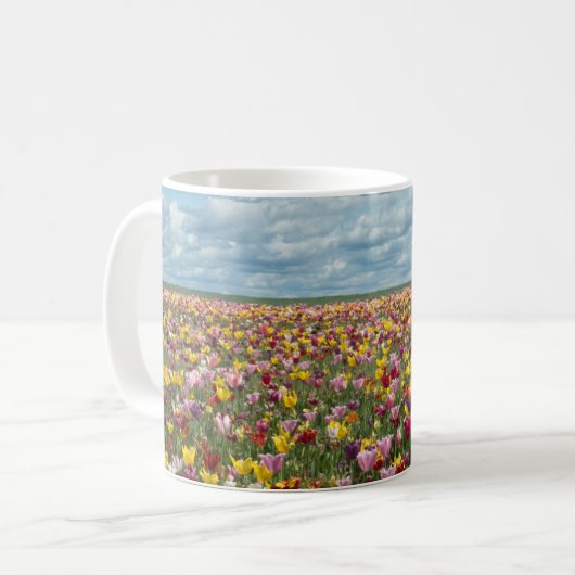Mug Fleurs | Tulips Willamette Valley Oregon (Devant gauche)