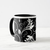 Mug Fleurs vintages (Devant gauche)