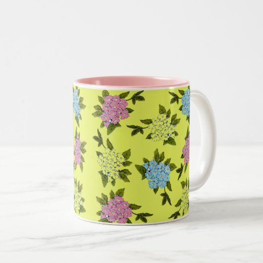 Mug Fleurs vintages (Devant droit)