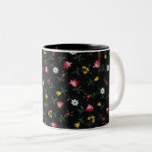 Mug Fleurs vintages (Devant droit)