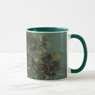 Mug Fleurs vintages Van Gogh Panier de Pansies