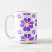 Mug Fleurs violettes (Gauche)