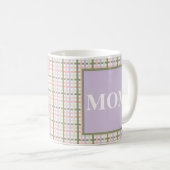 Mug Fleurs violettes (Devant droit)