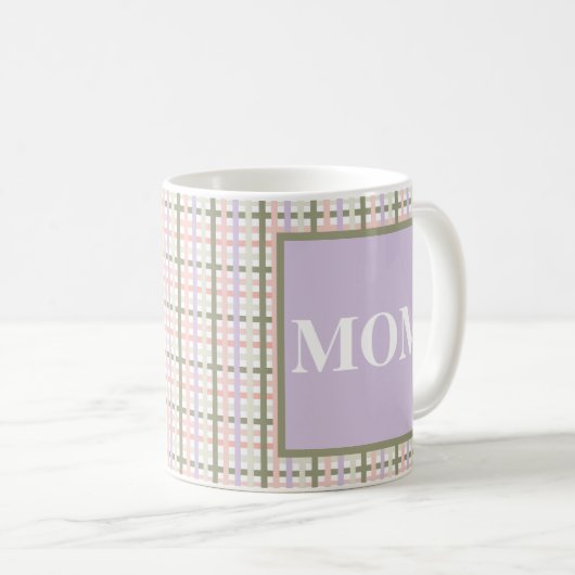 Mug Fleurs violettes (Devant droit)