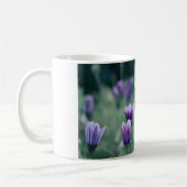 Mug Fleurs Violettes Délicates (Gauche)