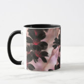 Mug Fleurs Violettes Élégantes (Gauche)