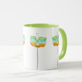 Mug Fleurs Whimsy modernes (Devant droit)