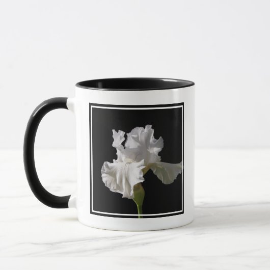 Mug Fleurs | White Iris (Gauche)