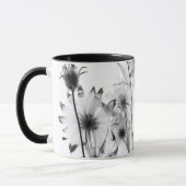 Mug Fleurs X-Ray B&W (Gauche)