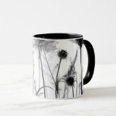 Mug Fleurs X-Ray B&W (Devant droit)