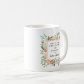 Mug Flexibilité du printemps et de l'aquarelle de pêch (Devant droit)