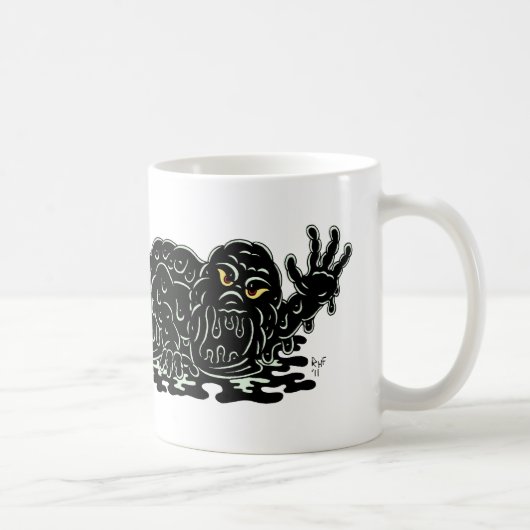Mug Flexible Slime Hulk bizarre Horror Art (Droite)