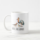 Mug Flickr Dodo Titsouris Vêtements Oiseau Nerd Faune (Gauche)