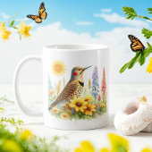 Mug Flickr du nord de l'aquarelle de printemps -