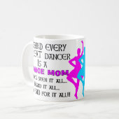 Mug Fling #1 de maman de danse (Devant gauche)