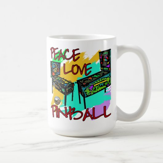Mug Flipper d'amour de paix (Droite)