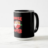 Mug Flipper de la maison de l'agent immobilier (Devant droit)