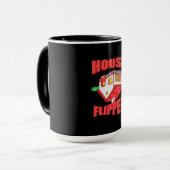 Mug Flipper de la maison de l'agent immobilier (Devant gauche)