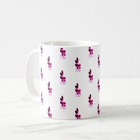 Mug Flo rose (Devant gauche)