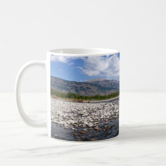 Mug Floating Down the Snake River II (Gauche)