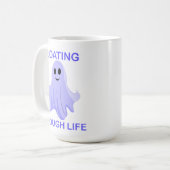 Mug Floating Through Life Cute Ghost (Devant gauche)