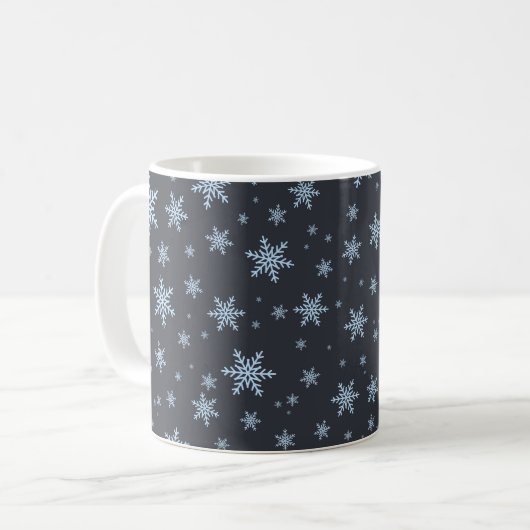 Mug Flocon de neige (Devant gauche)